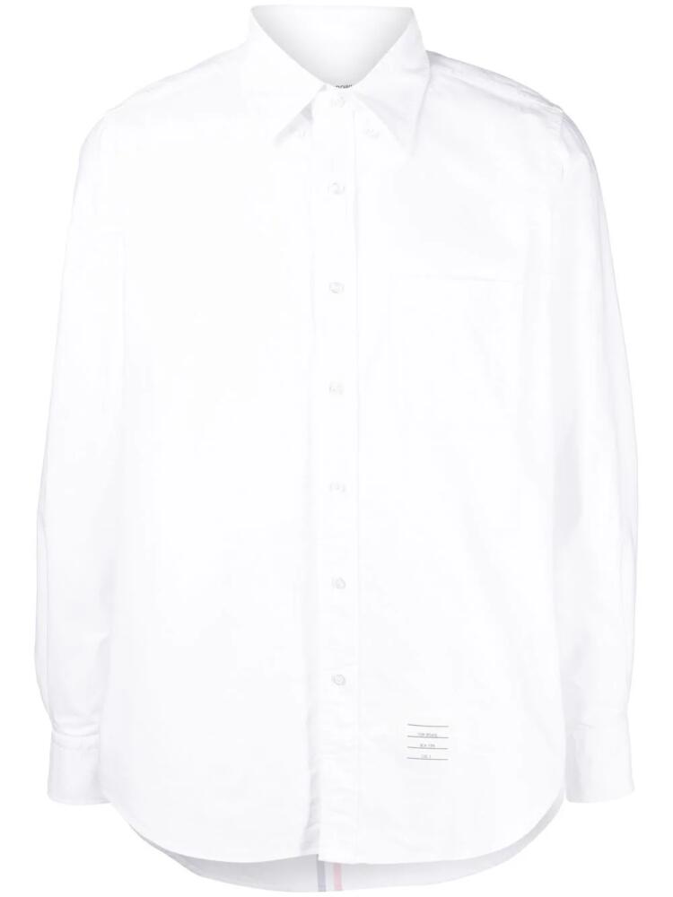 Thom Browne cotton pocket shirt - White Cover