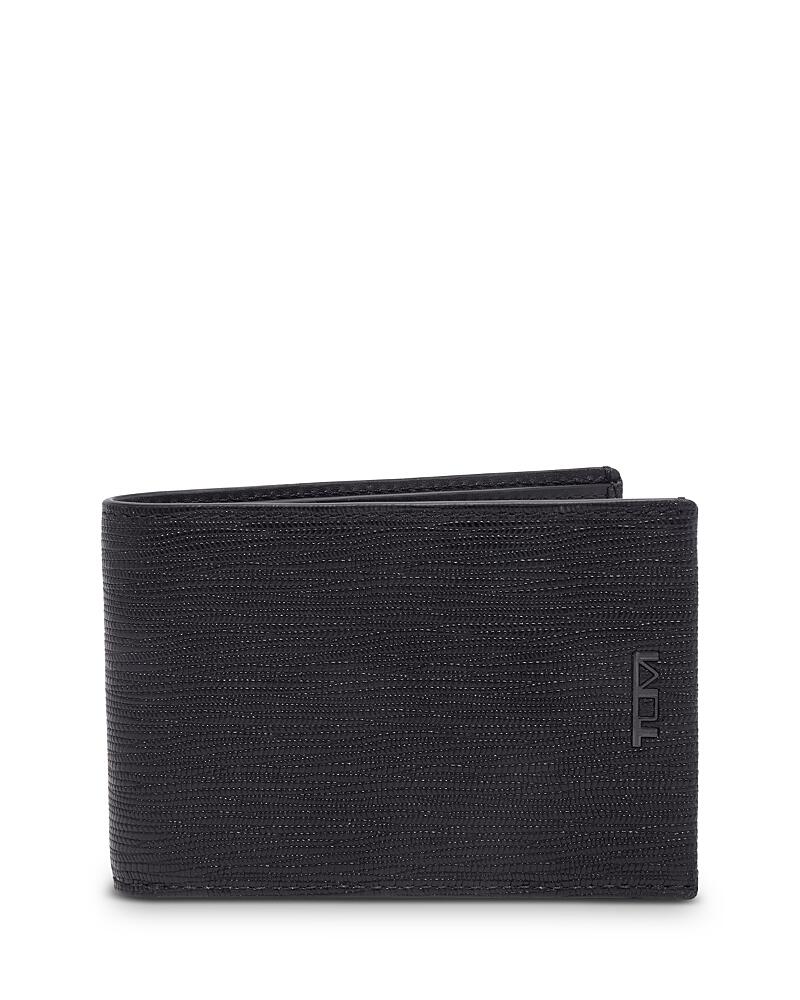 Tumi Nassau Slg Slim Leather Embossed Billfold Wallet Cover