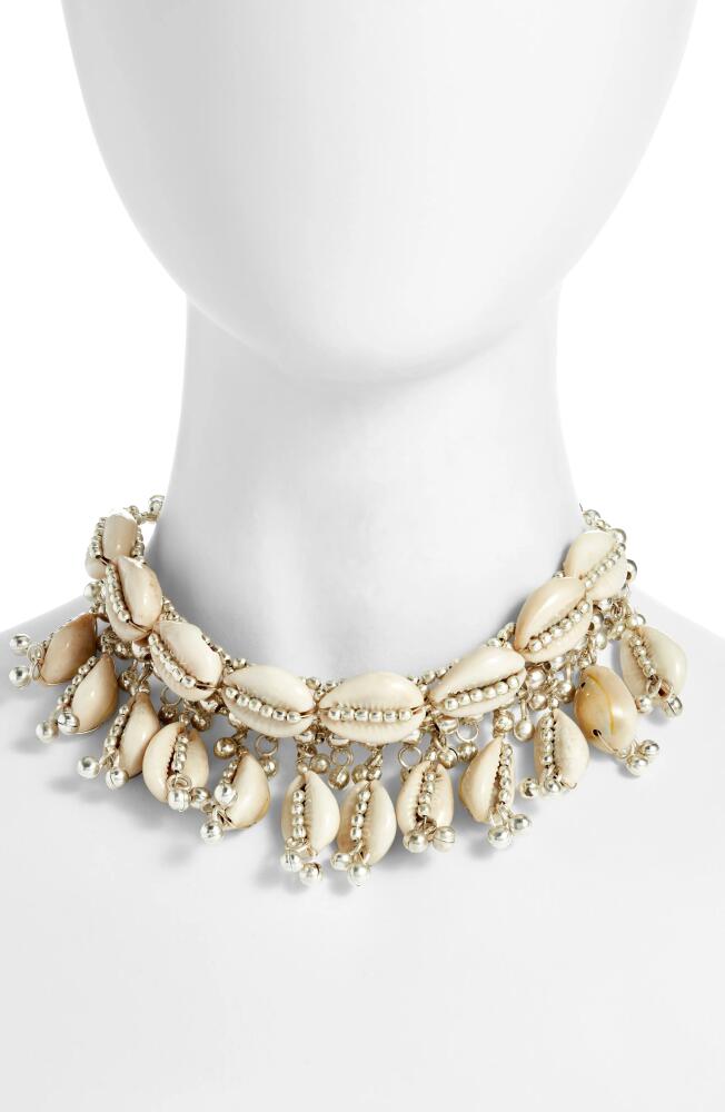 Child of Wild Lakshmi Shell Choker in Silver Cover