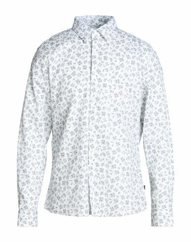 Michael Kors Mens Man Shirt White Cotton, Elastane Cover