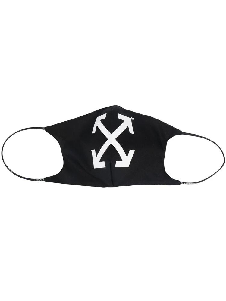 Off-White Arrow-print face mask - Black Cover