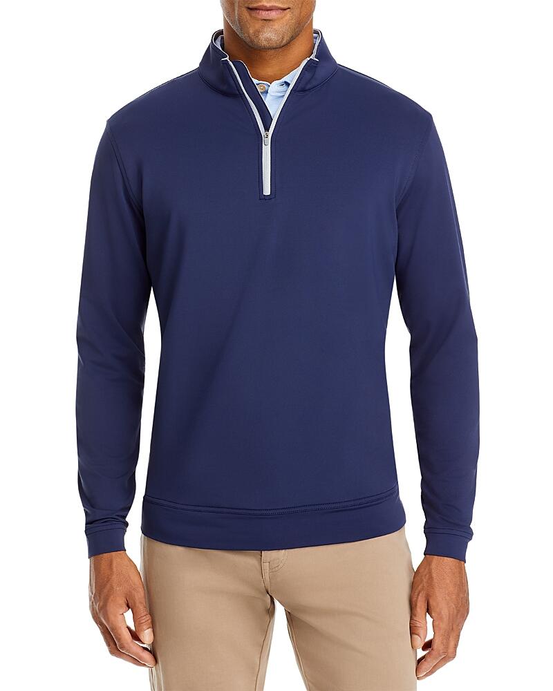 Peter Millar Crown Sport Perth Loop Quarter Zip Performance Pullover Cover