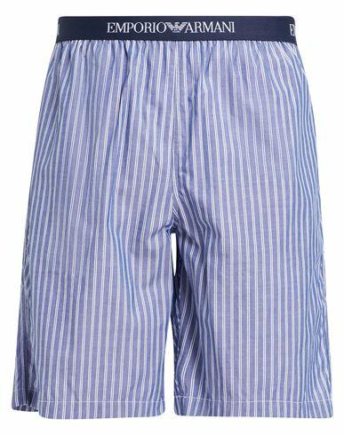 Emporio Armani Man Sleepwear Blue Cotton, Polyester, Elastane Cover