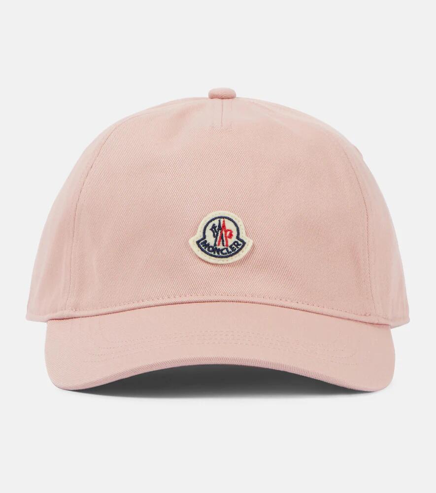 Moncler Logo cotton baseball cap Cover