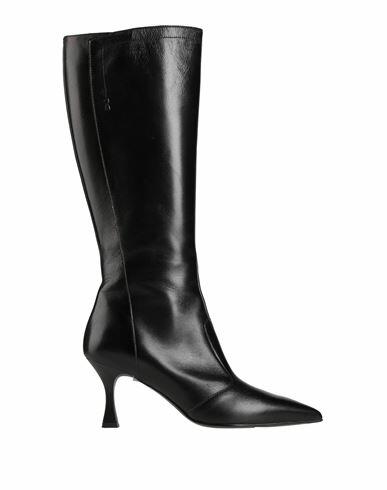 Nero Giardini Woman Boot Black Leather Cover