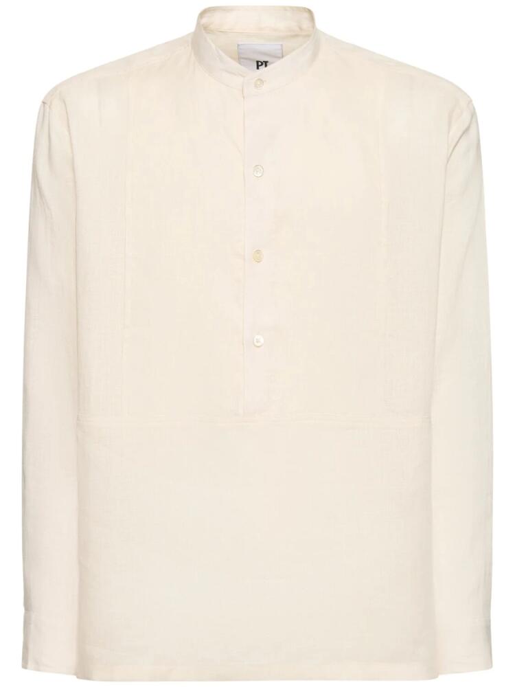 PT TORINO Linen Mariner Shirt Cover