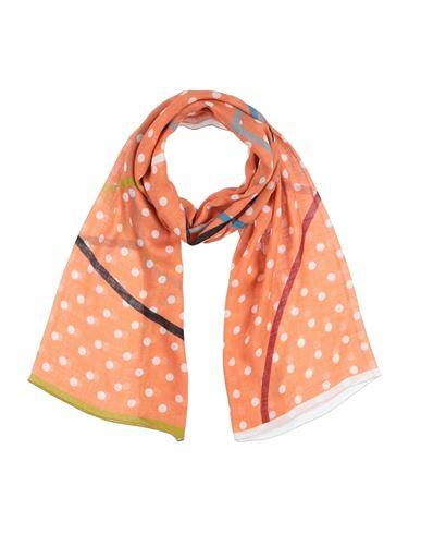 Fiorio Woman Scarf Orange Viscose Cover