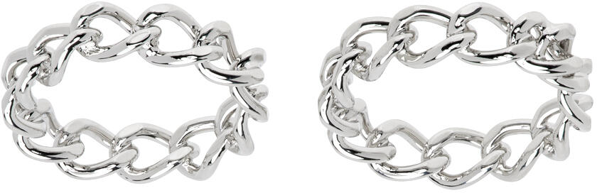 Dries Van Noten Silver Chain Rings Cover