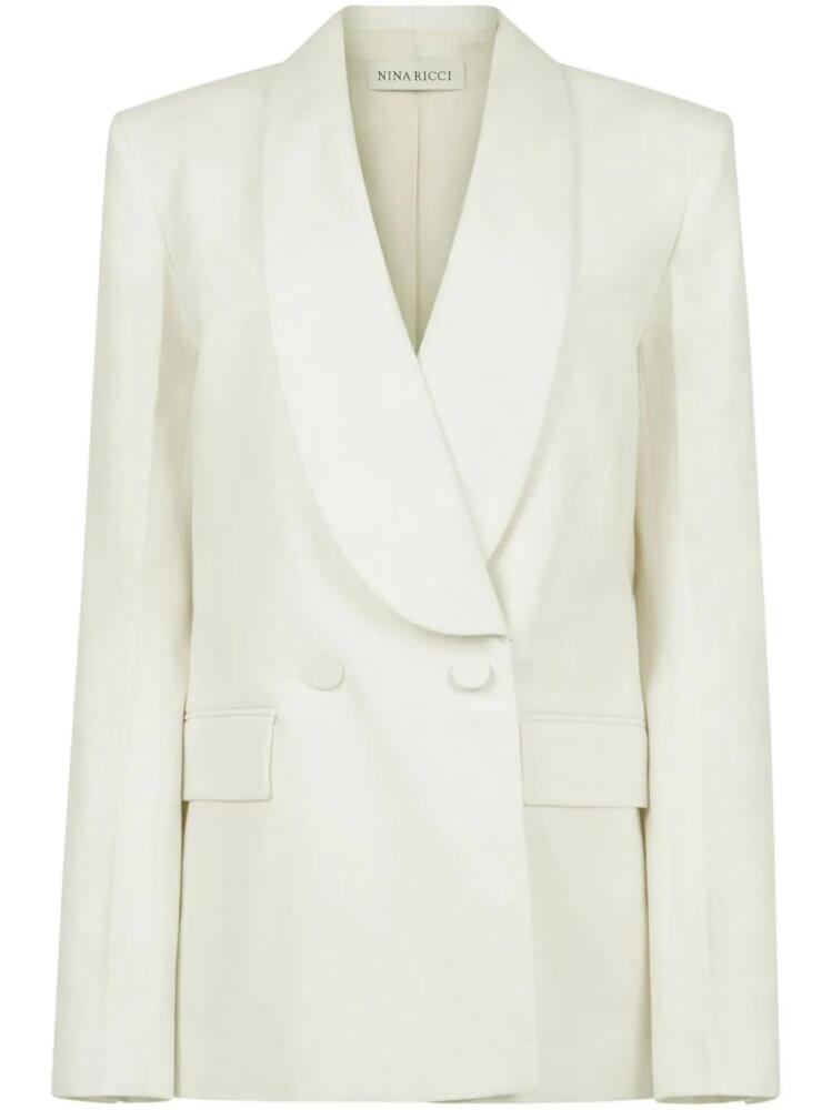 Nina Ricci double-breasted blazer - White Cover