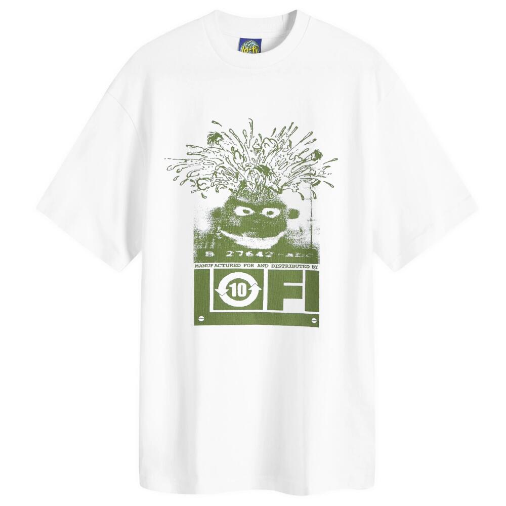 Lo-Fi Men's Grey Matter T-Shirt in White Cover