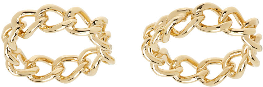 Dries Van Noten Gold Chain Rings Cover