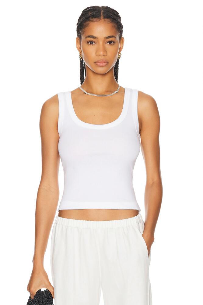 FLORE FLORE Hillie Tank Top in White Cover