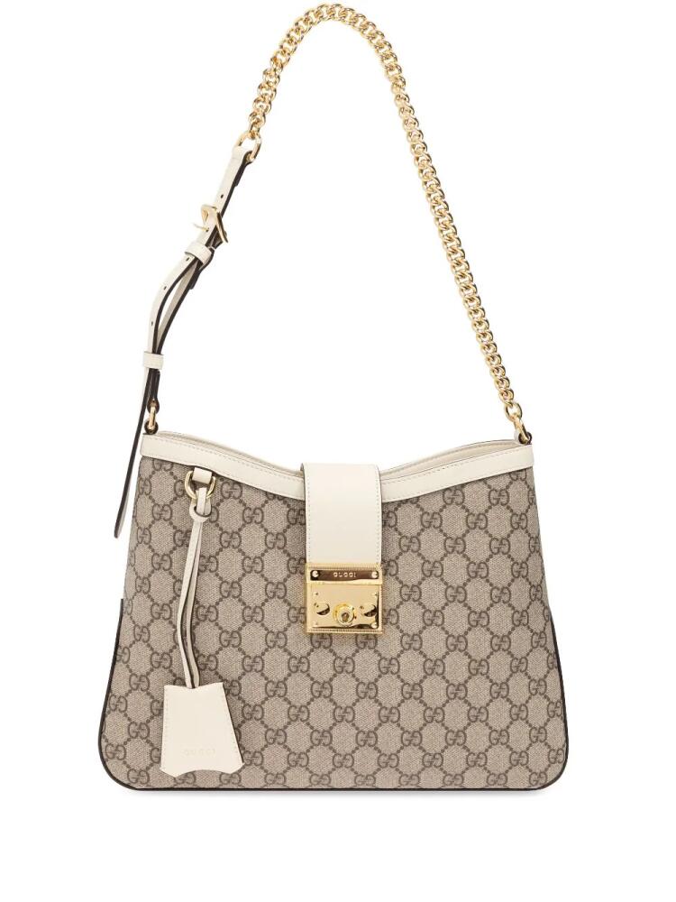 Gucci medium Padlock GG shoulder bag - Neutrals Cover