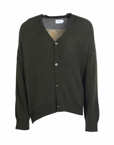 Topman Man Cardigan Dark green Acrylic Cover