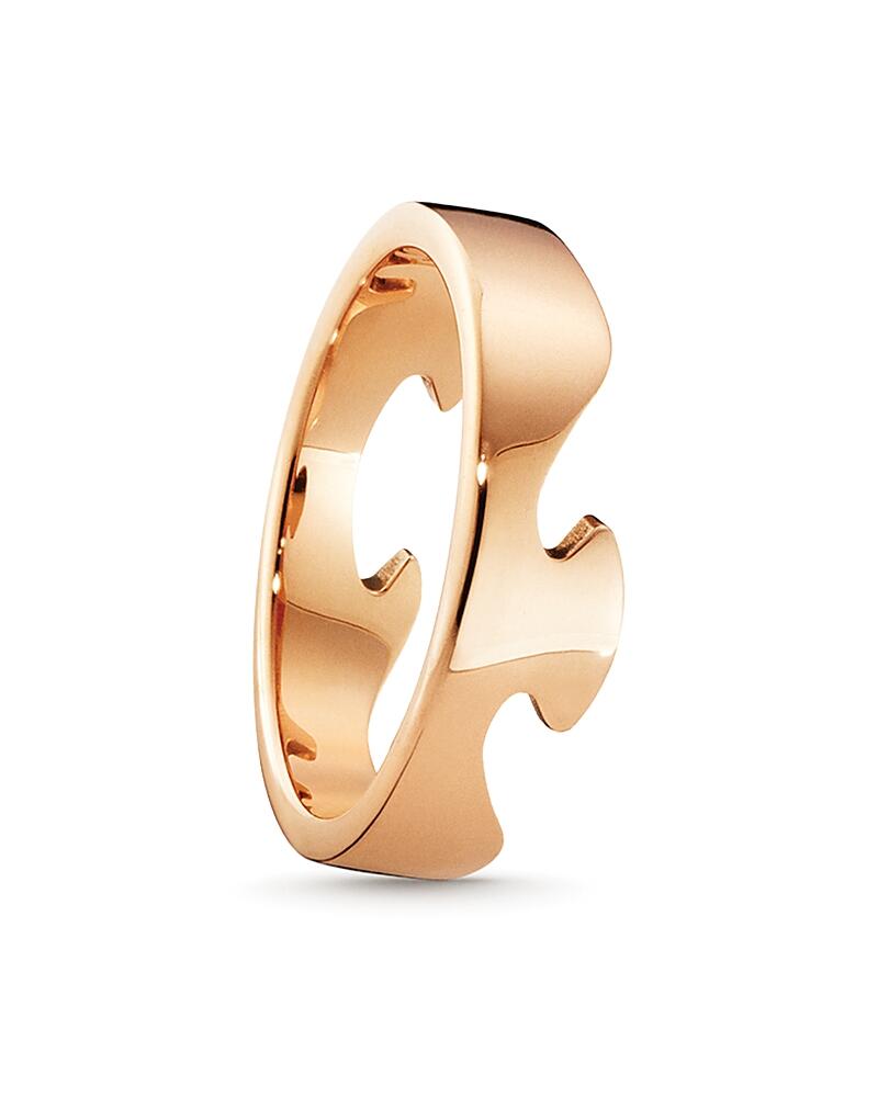 Georg Jensen 18K Rose Gold Fusion End Ring Cover