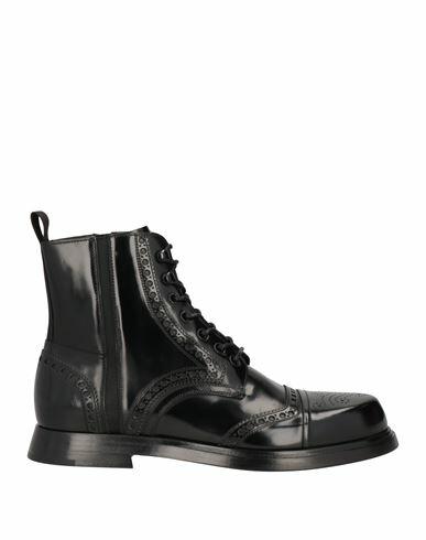 Dolce & gabbana Man Ankle boots Black Leather Cover