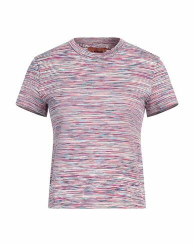 Missoni Woman T-shirt Magenta Paper Cover