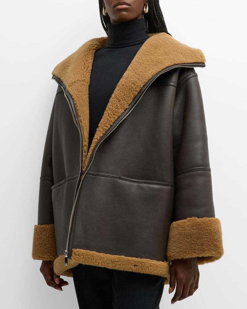 Toteme Signature Sheep Shearling Jacket Cover