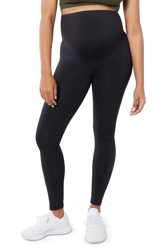 Ingrid & Isabel Performance Maternity Leggings in Black Cover