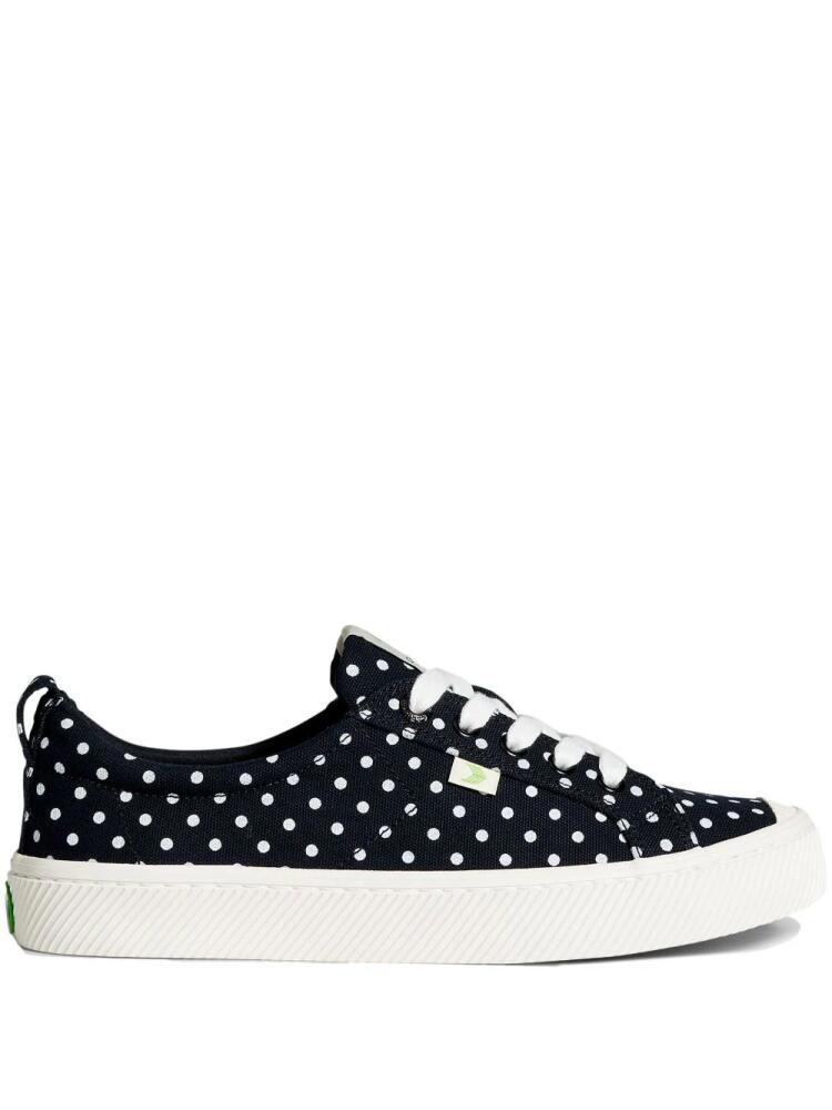 Cariuma OCA Low polka-dot print sneaker - Black Cover