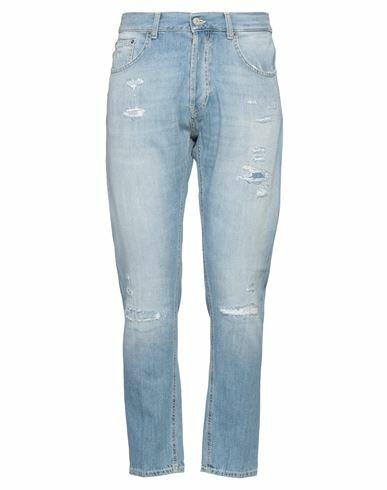 Dondup Man Jeans Blue Cotton Cover