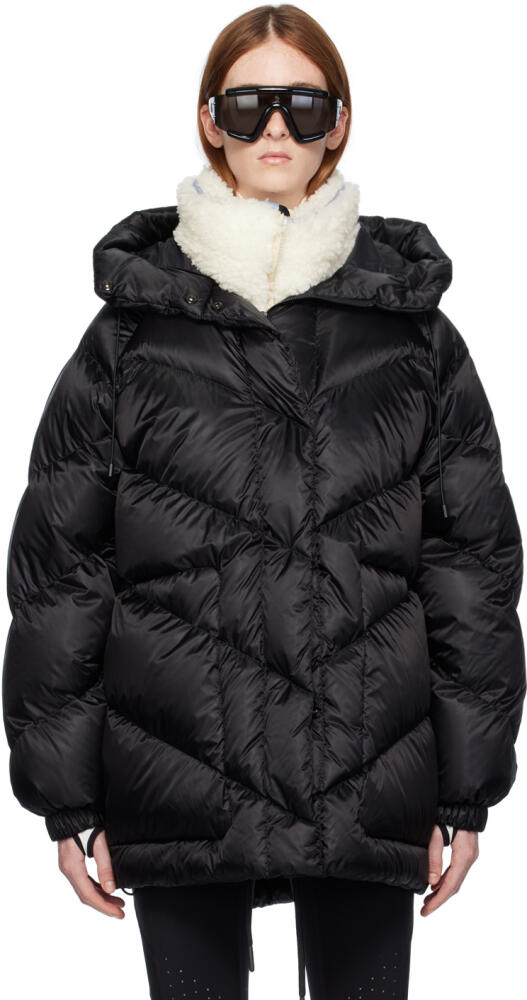 Moncler Black Calissie Down Jacket Cover