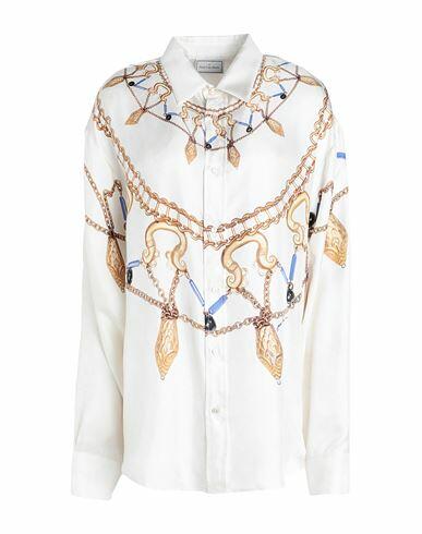 Pierre-louis Mascia Woman Shirt Ivory Silk Cover