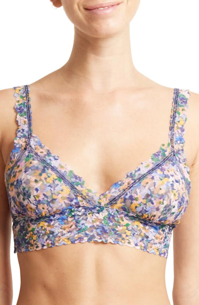 Hanky Panky Print Lace Bralette in Staycation Cover