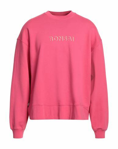 Bonsai Man Sweatshirt Fuchsia Cotton Cover