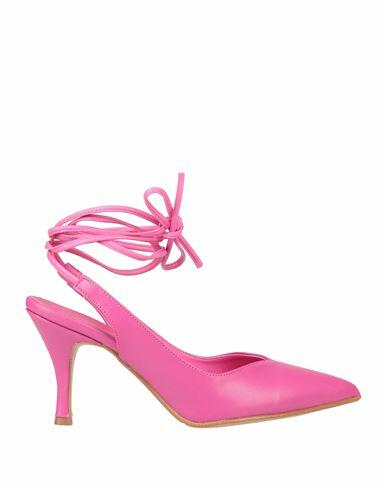 Divine Follie Woman Pumps Fuchsia Textile fibers Cover