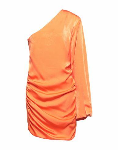 Cinqrue Woman Mini dress Orange Polyester Cover