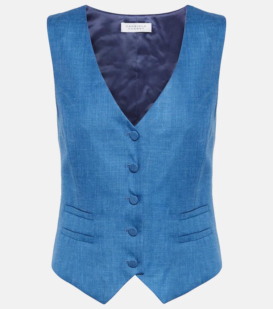 Gabriela Hearst Coleridge wool-blend vest Cover