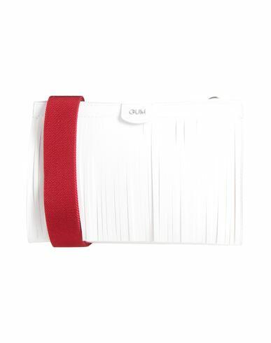 Gum Design Woman Cross-body bag White Recycled PVC Cover