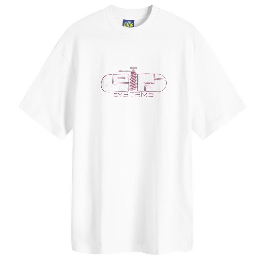 Lo-Fi Men's Process T-Shirt in White Cover