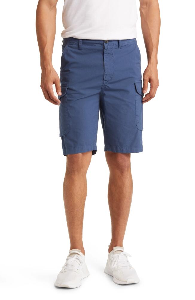 NORTH SAILS Stretch Cotton Cargo Shorts in Denim Cover