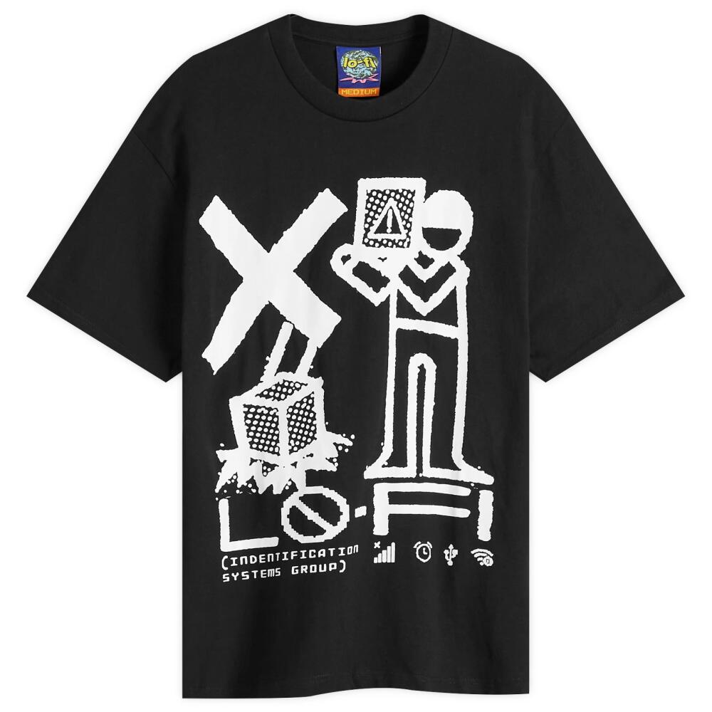 Lo-Fi Men's Identification T-Shirt in Black Cover