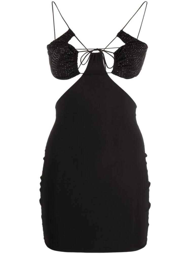 Amazuìn cut-out mini dress - Black Cover