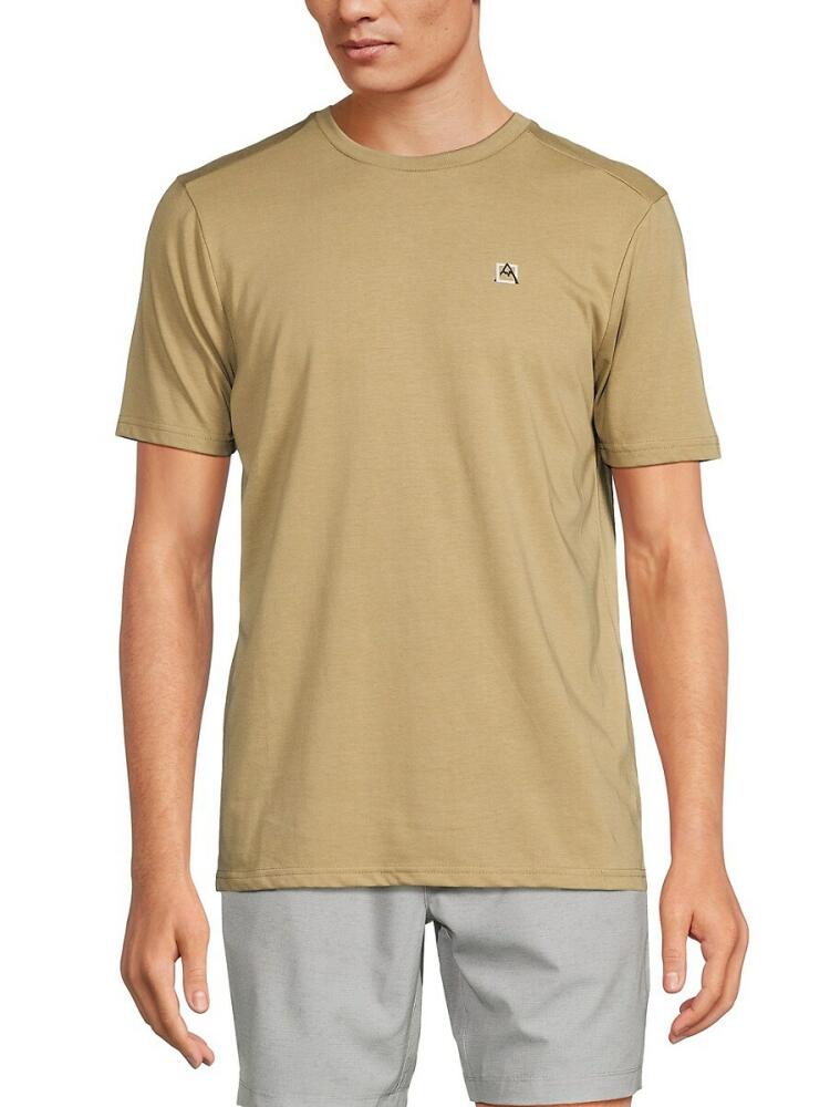 Avalanche Men's Graphic Short Sleeve Tee - Khaki Cover