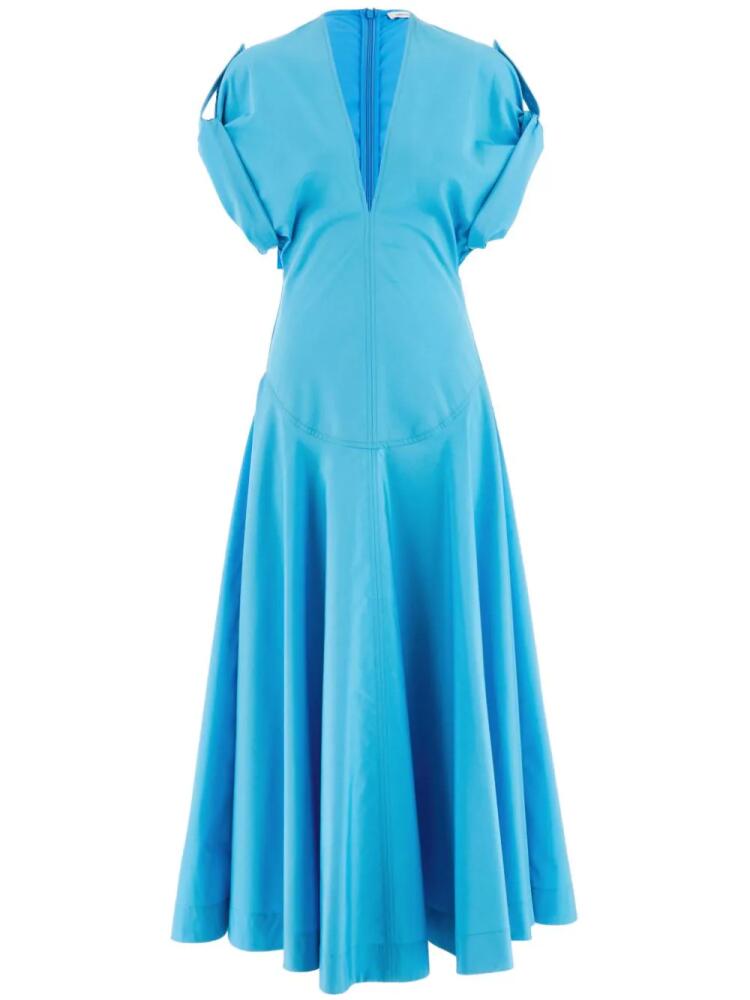 Ferragamo Dress with flared skirt - Blue Cover