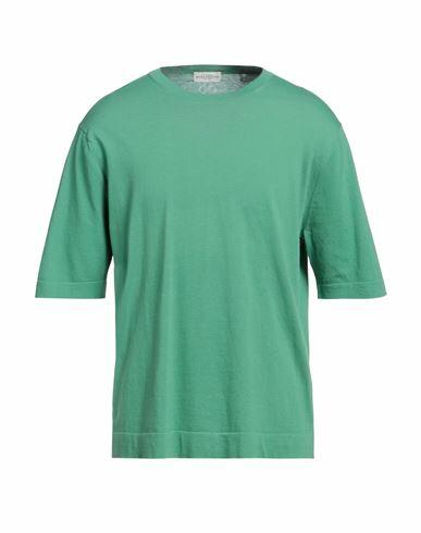 Ballantyne Man Sweater Green Cotton Cover