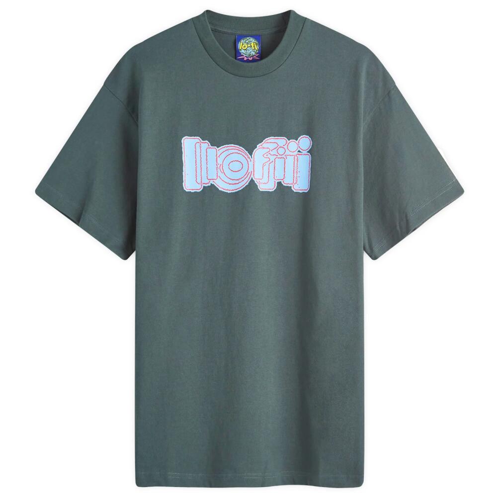 Lo-Fi Men's Accelerate T-Shirt in Charcoal Cover