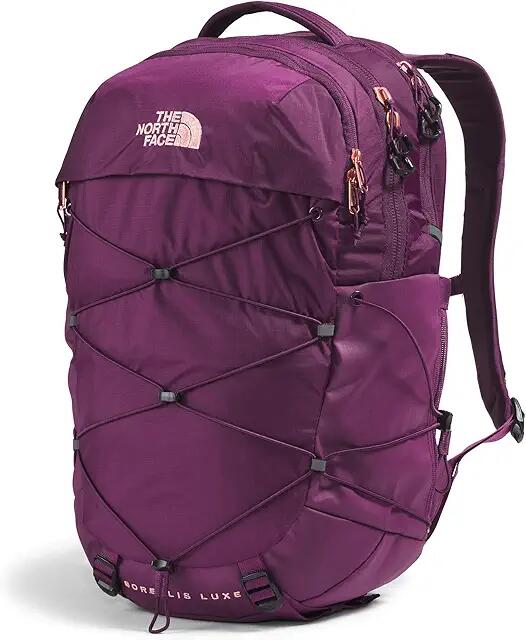 The North Face Borealis Luxe (Black Currant Purple/Burnt Coral Metallic) Backpack Bags Cover