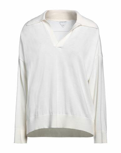 Bottega Veneta Woman Sweater White Wool, Polyamide, Polyester Cover