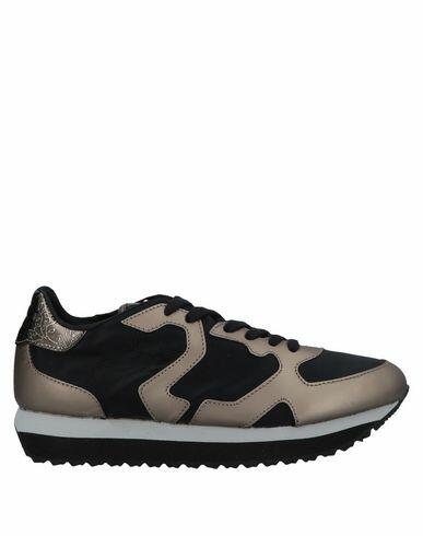 Alberto Guardiani Woman Sneakers Bronze Soft Leather, Textile fibers Cover