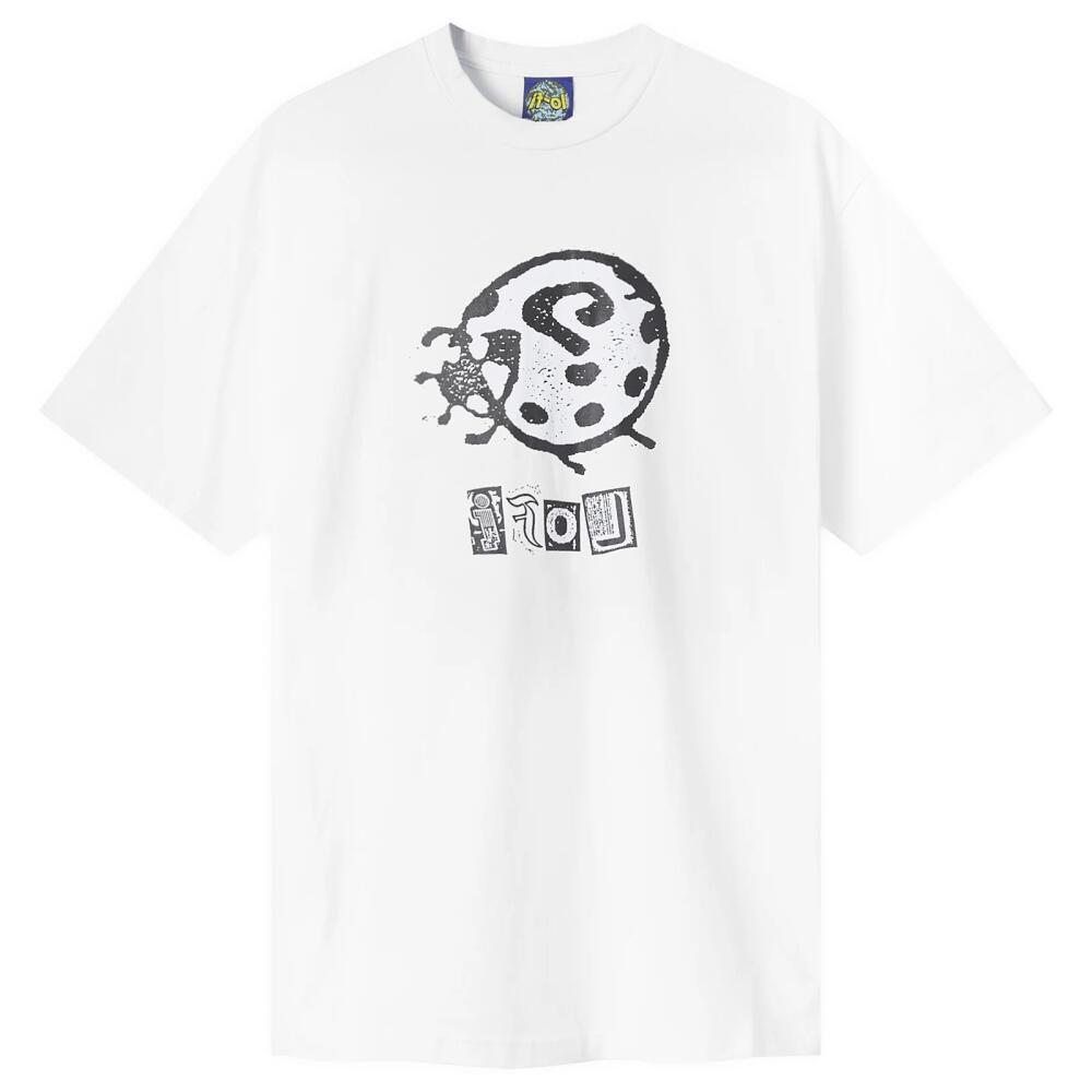 Lo-Fi Men's Mystery Bug T-Shirt in White Cover