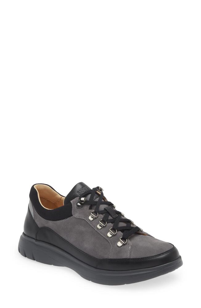 Samuel Hubbard Performance Walker Walking Shoe in Dark Grey Suede Cover