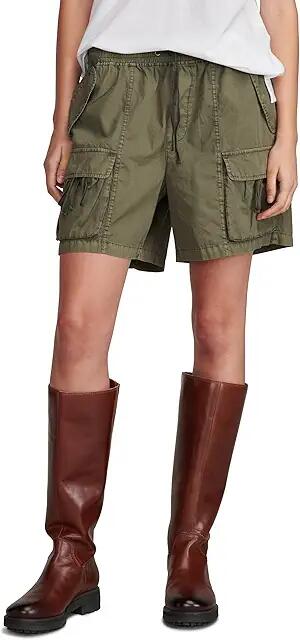 Lucky Brand Femme Utility Short (Dusty Olive) Women's Shorts Cover