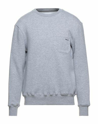 Pmds Premium Mood Denim Superior Man Sweatshirt Light grey Cotton, Polyester Cover