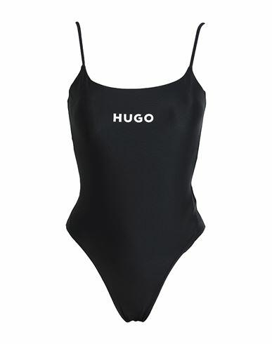 Hugo Woman One-piece swimsuit Black Recycled polyamide, Elastane Cover