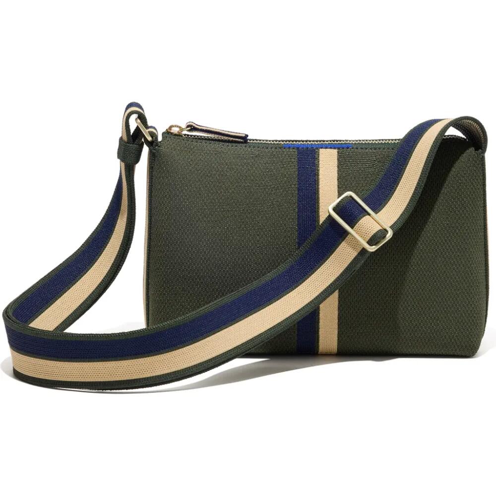 Rothy's The Casual Crossbody in Evergreen Stripe Cover